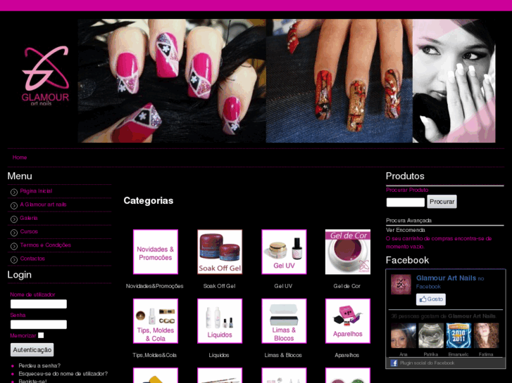 www.glamourartnails.com