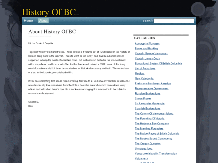 www.historyofbc.com