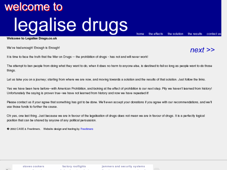 www.legalisedrugs.co.uk