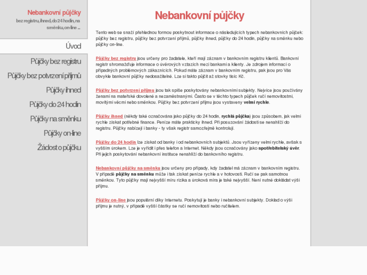 www.nebankovni-pujcky.org