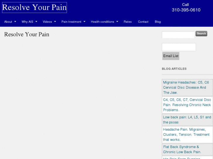 www.resolveyourpain.com