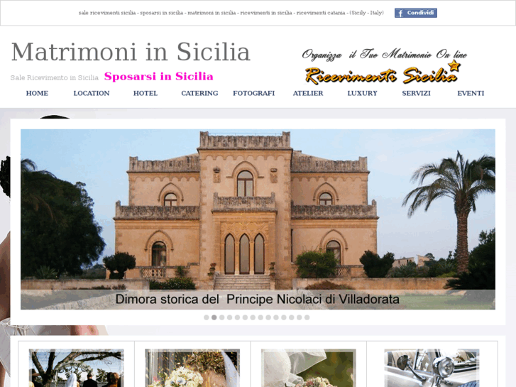 www.ricevimentisicilia.it