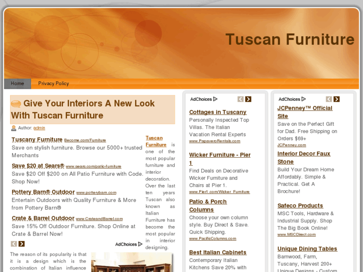 www.tuscanfurniture.net