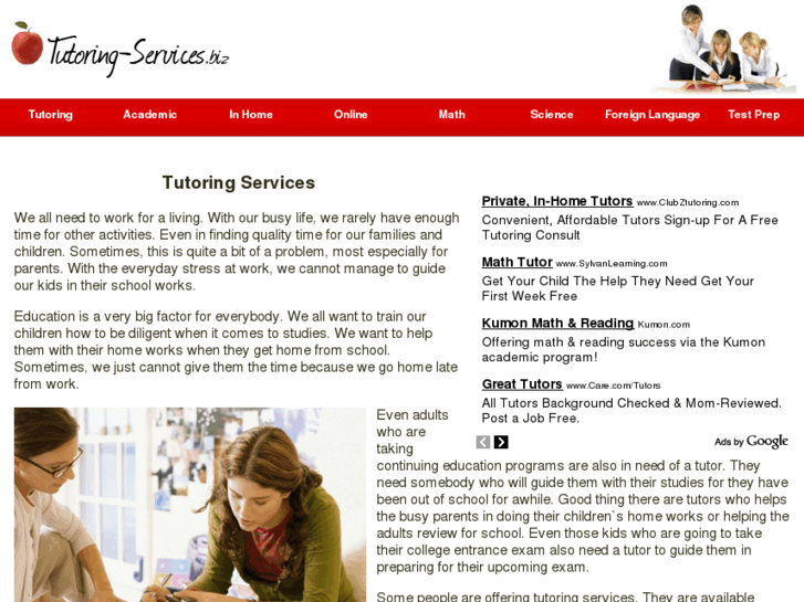 www.tutoring-services.biz