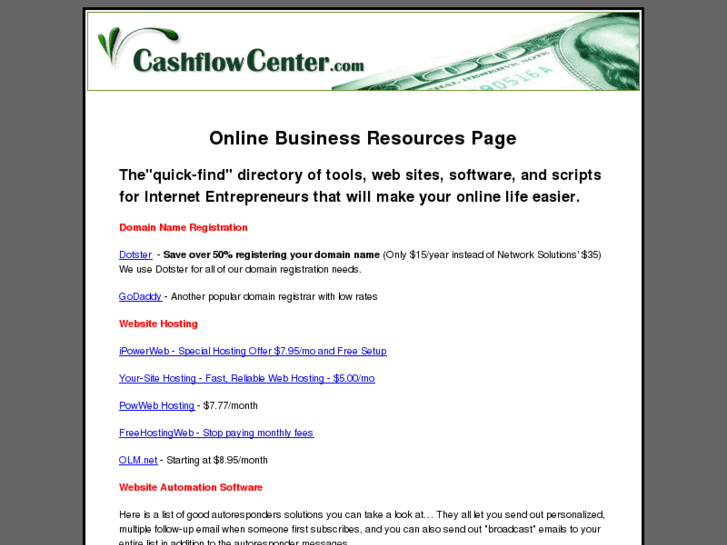 www.cashflowcenter.com