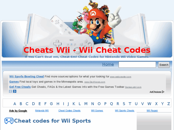 www.cheats-wii.com