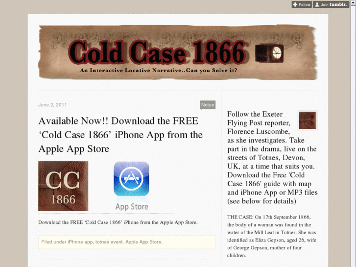 www.coldcase1866.org