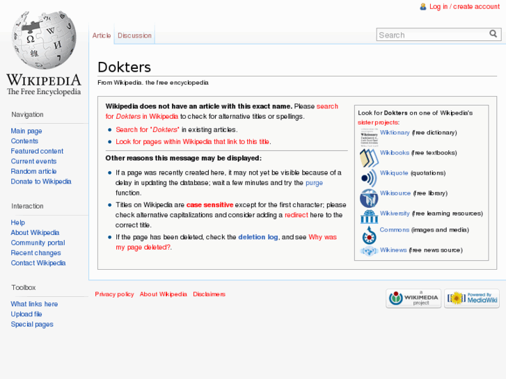 www.dokters.info