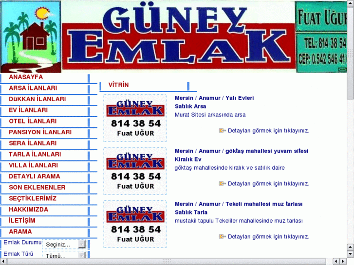 www.guneyemlakanamur.com