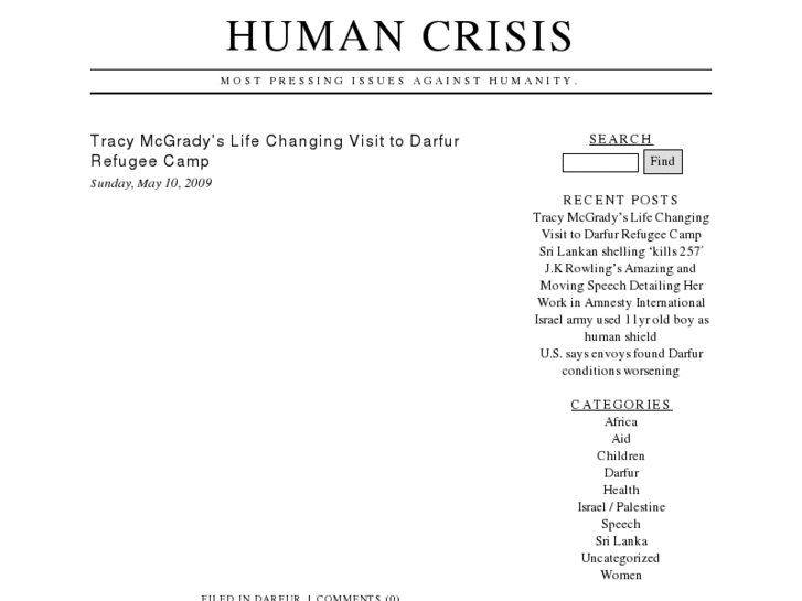 www.humancrisis.org