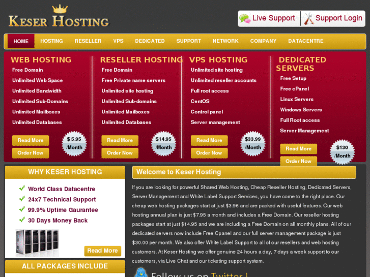 www.keserhosting.com