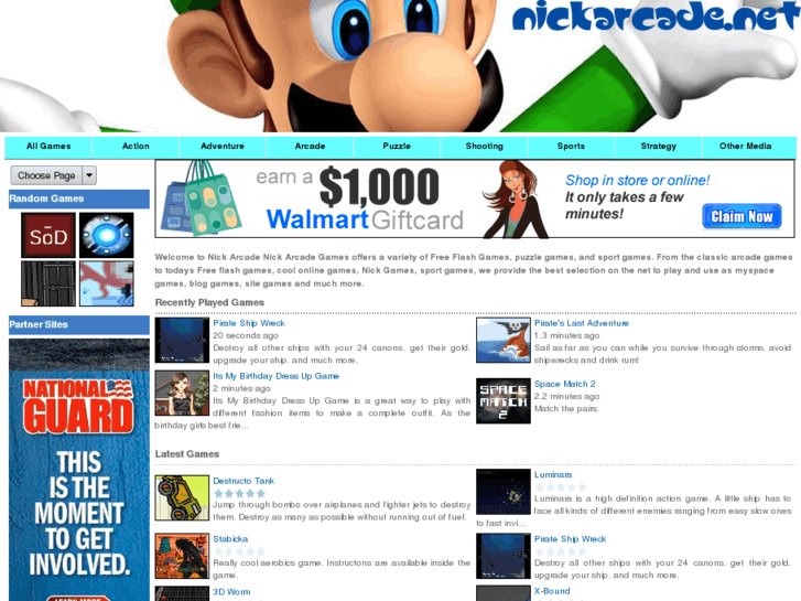 www.nickarcade.net