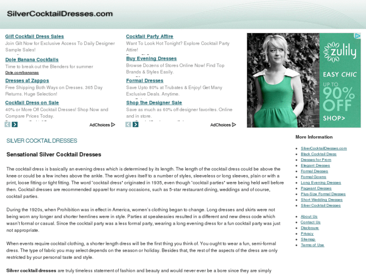 www.silvercocktaildresses.com