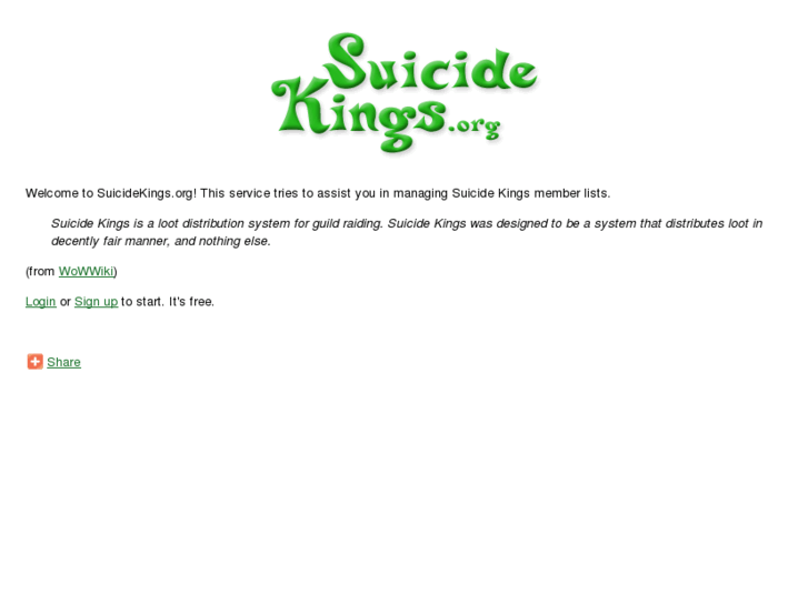 www.suicidekings.org