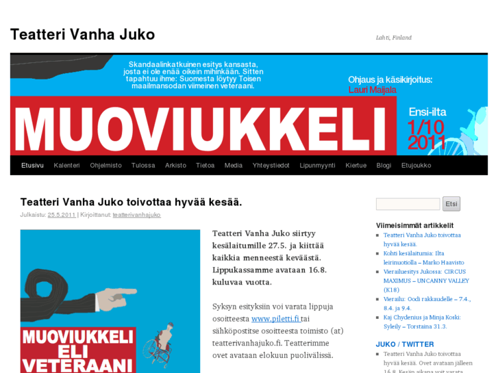 www.teatterivanhajuko.fi