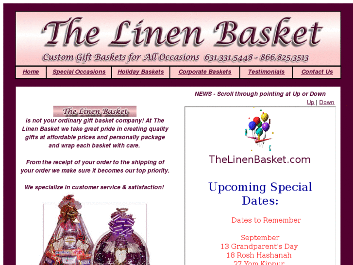 www.thelinenbasket.com