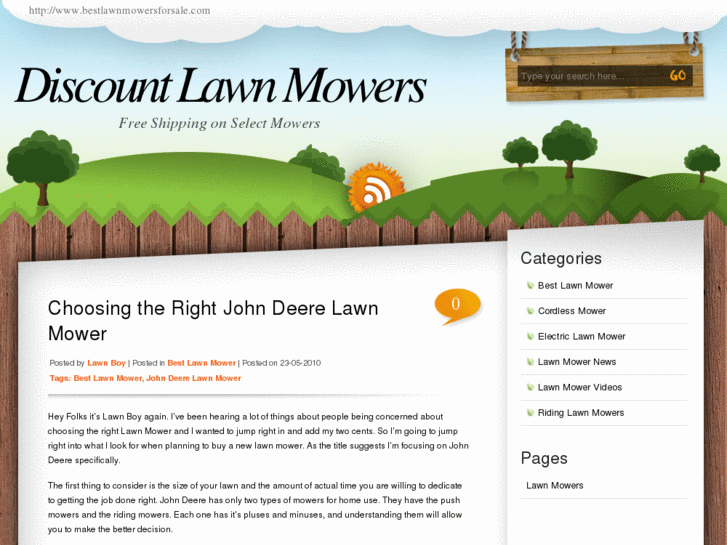 www.bestlawnmowersforsale.com