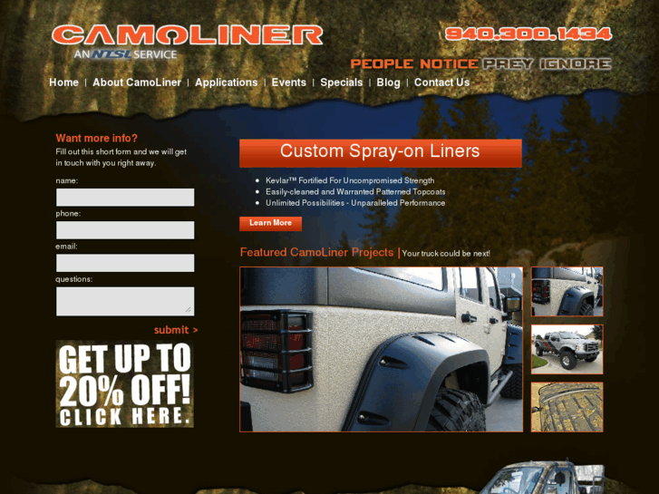 www.camo-liner.com