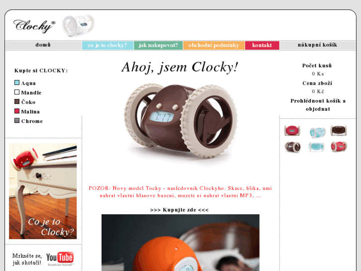 www.clocky.cz