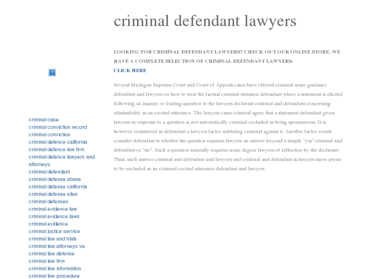 www.criminal-defendant-lawyers.com