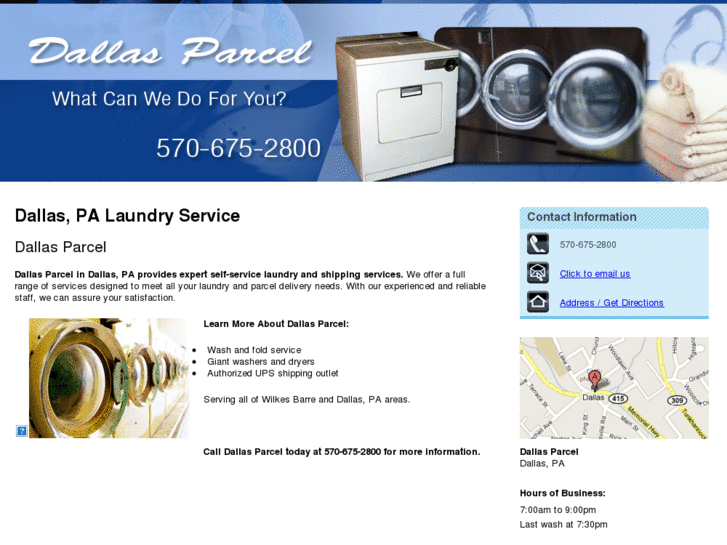 www.dallasparcelandlaundry.com