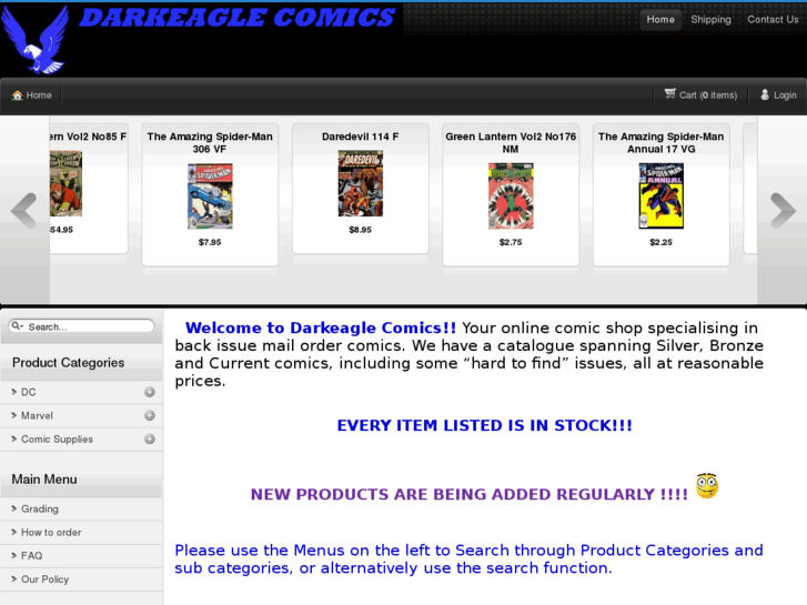 www.darkeaglecomics.com