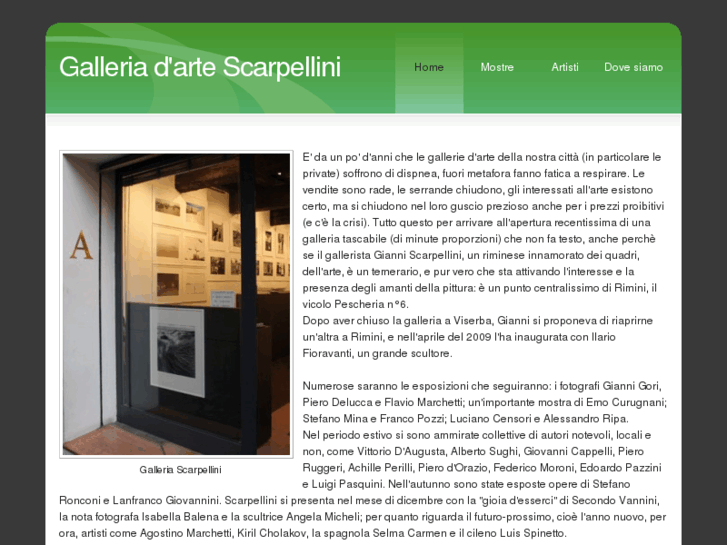 www.galleriascarpellini.com