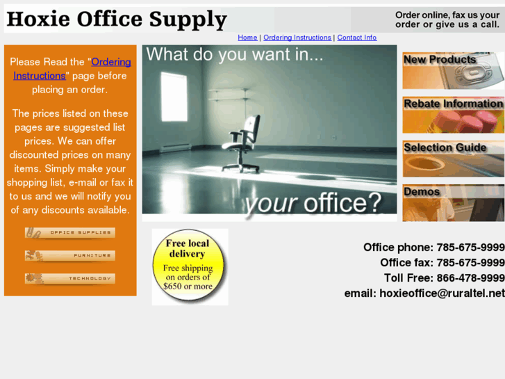 www.hoxieofficesupply.com