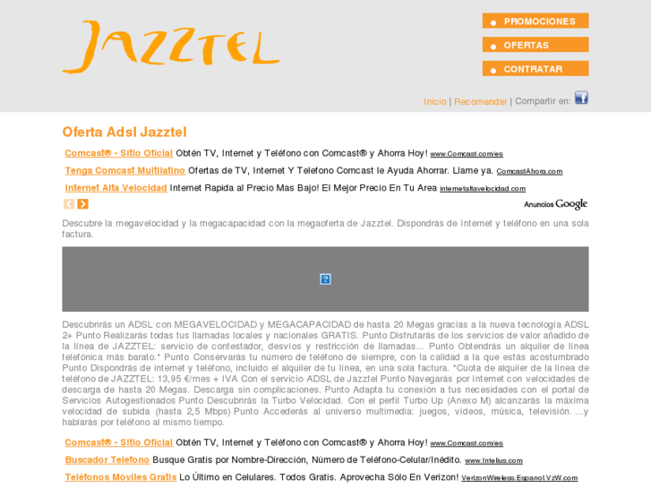 www.ofertaadsljazztel.com