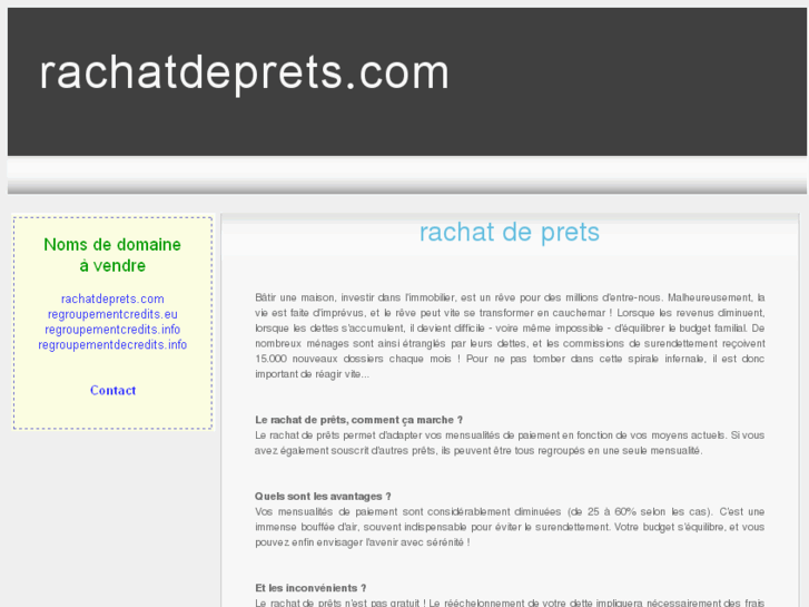 www.rachatdeprets.com