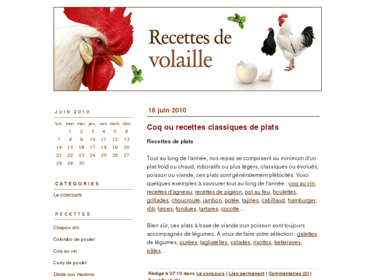 www.recettes-de-volaille.com