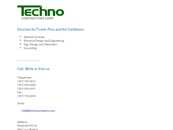 www.technocontractors.com