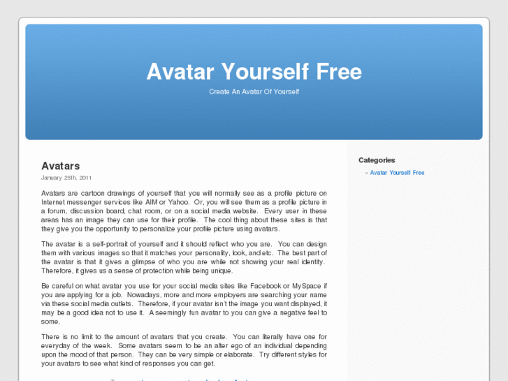 www.avataryourselffree.com