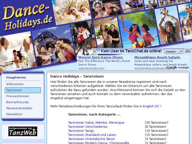 www.dance-holidays.de