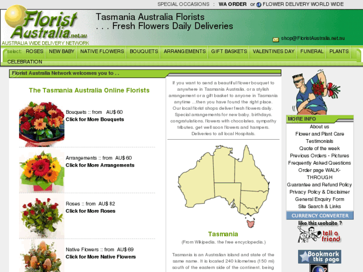 www.floristtasmania.com.au