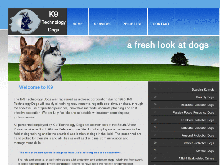 www.k9technologydogs.co.za