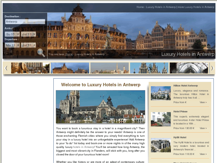 www.luxuryhotelsinantwerp.com