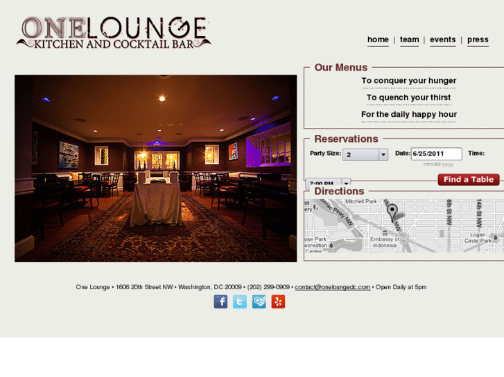 www.oneloungedc.com