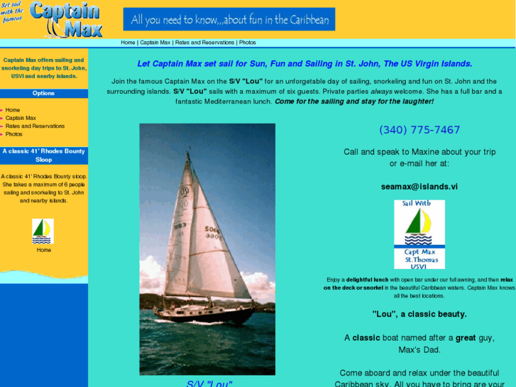 www.sailwithcaptainmax.com