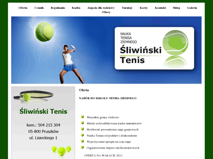 www.sliwinskitenis.pl