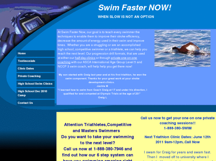 www.swimfasternow.com