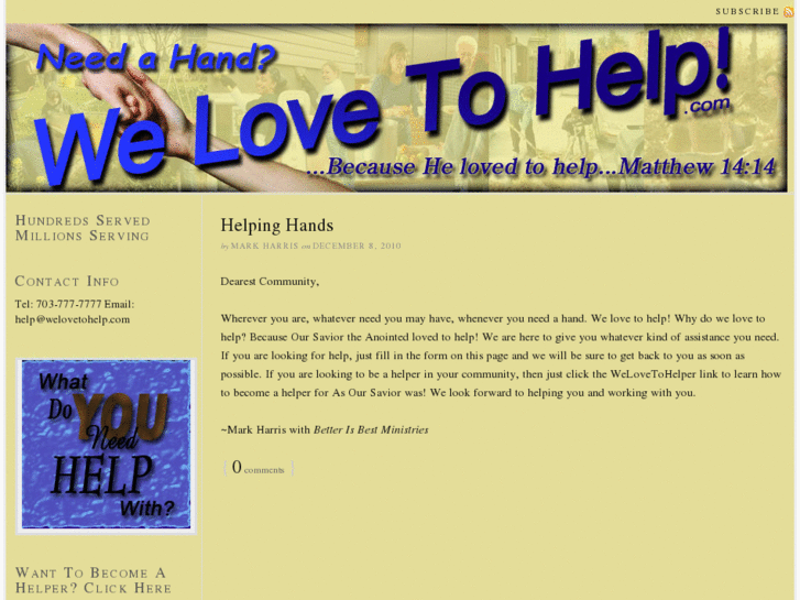 www.welovetohelp.com