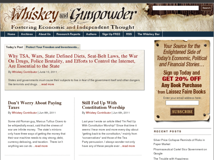 www.whiskeyandgunpowder.com