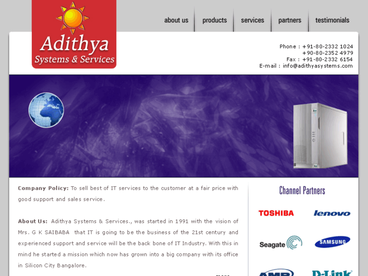 www.adithyasystems.com