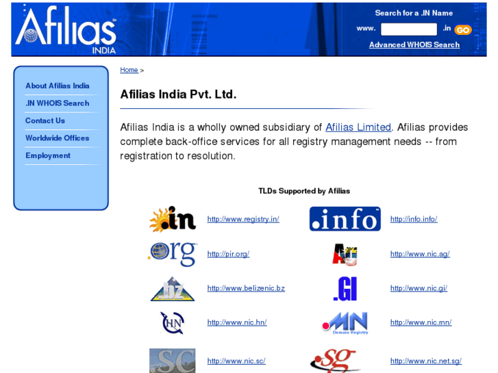 www.afilias-india.info