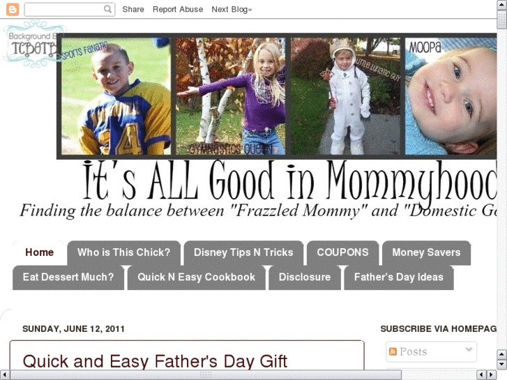 www.allgoodinmommyhood.com