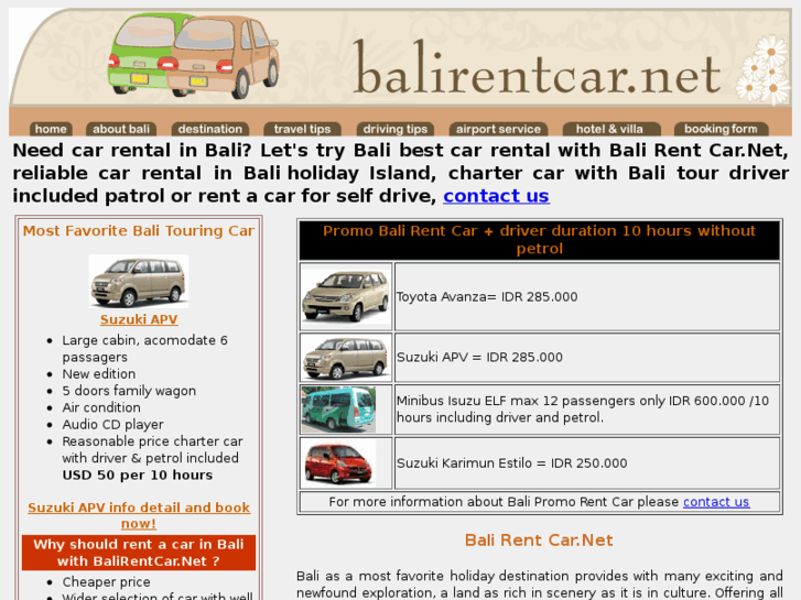 www.balirentcar.net