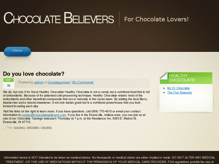 www.chocolatebelievers.com