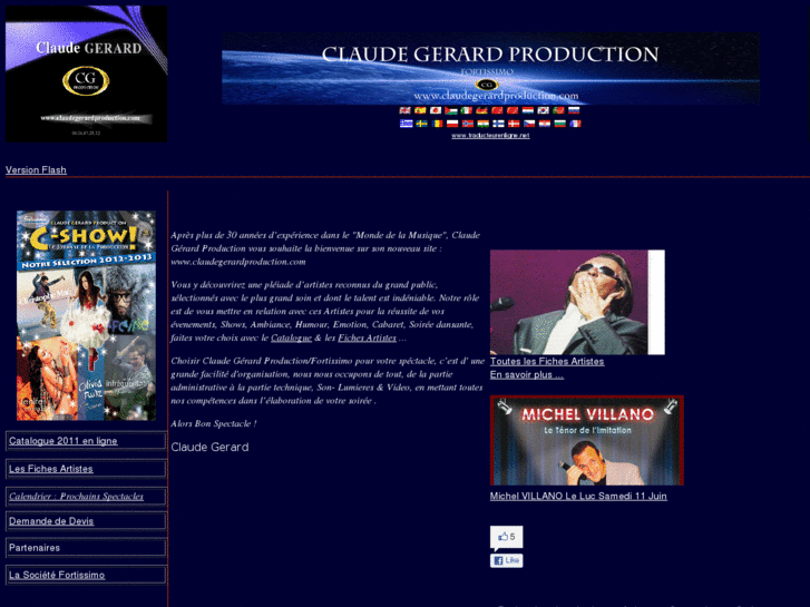 www.claudegerardproduction.com