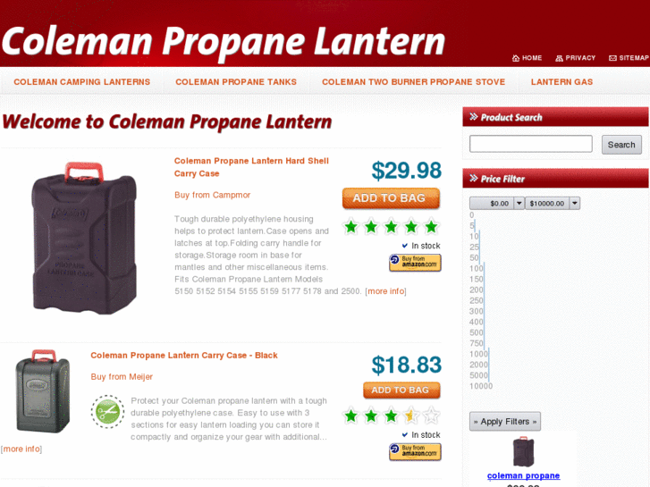 www.colemanpropanelantern.org